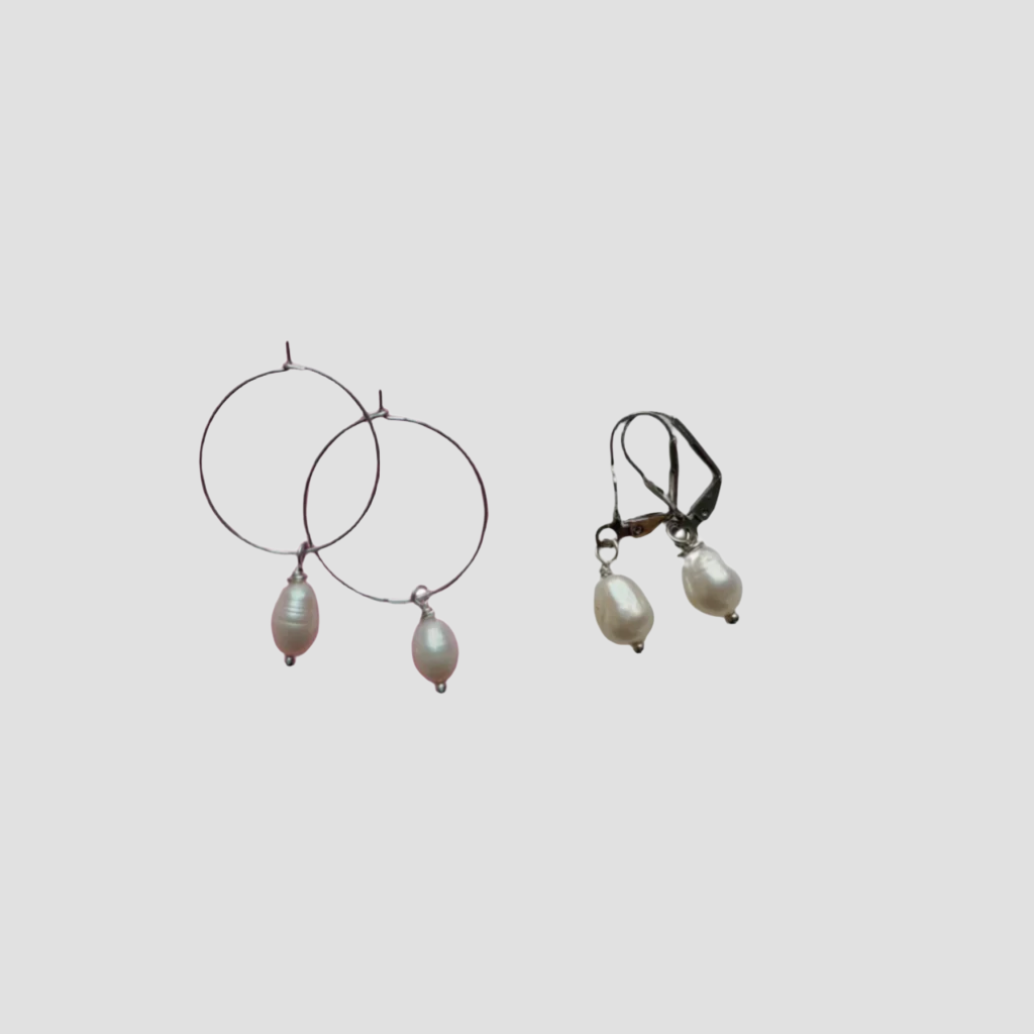 POTATO PEARL EARRINGS