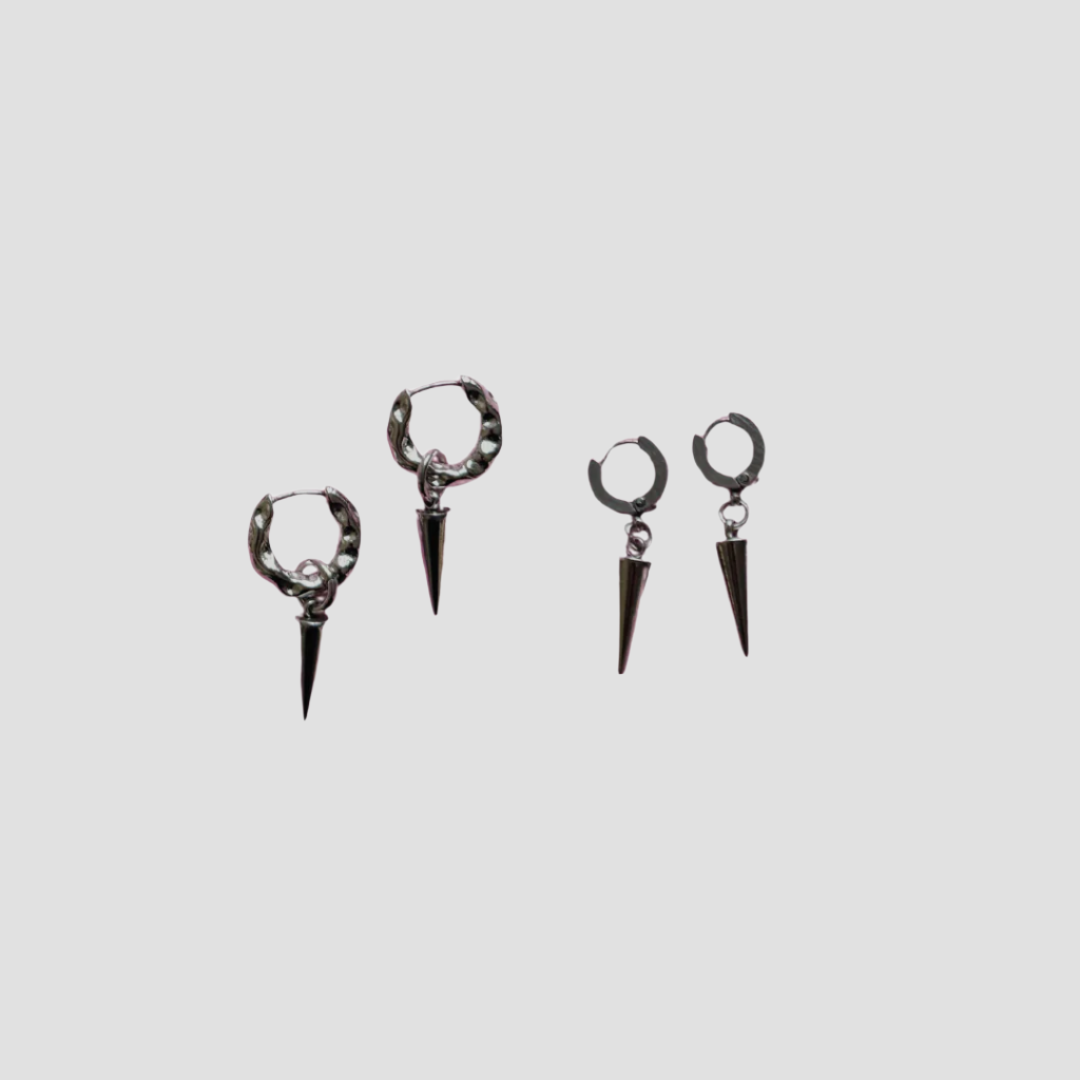 GOTHIC SPIKE EARRINGS