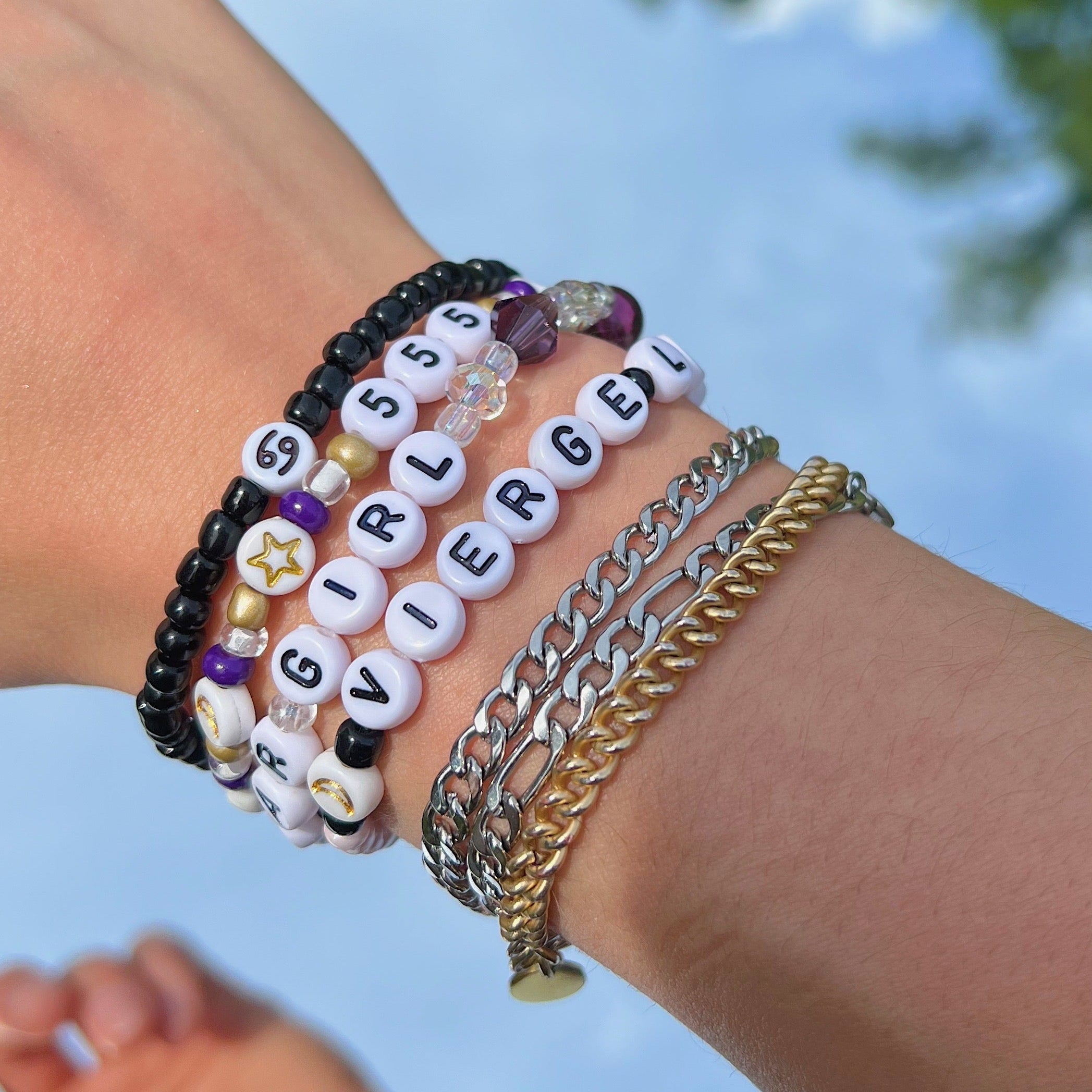 CUSTOM BEADED BRACELET