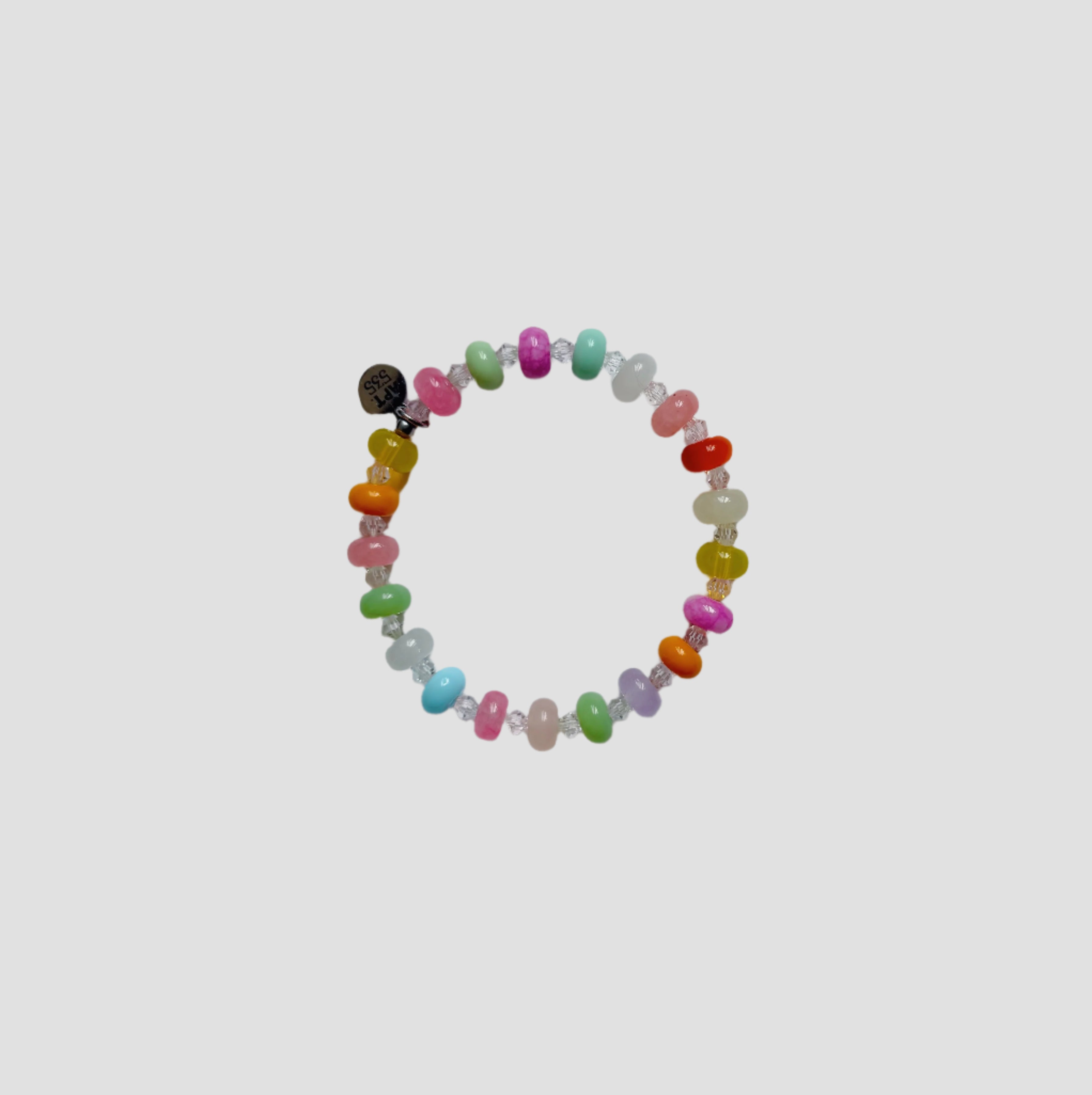 NEON X CRYSTAL BRACLET
