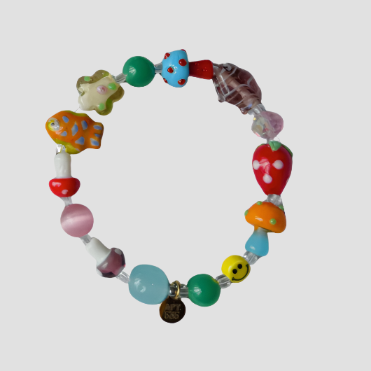 GLASS RAINBOW BRACELET