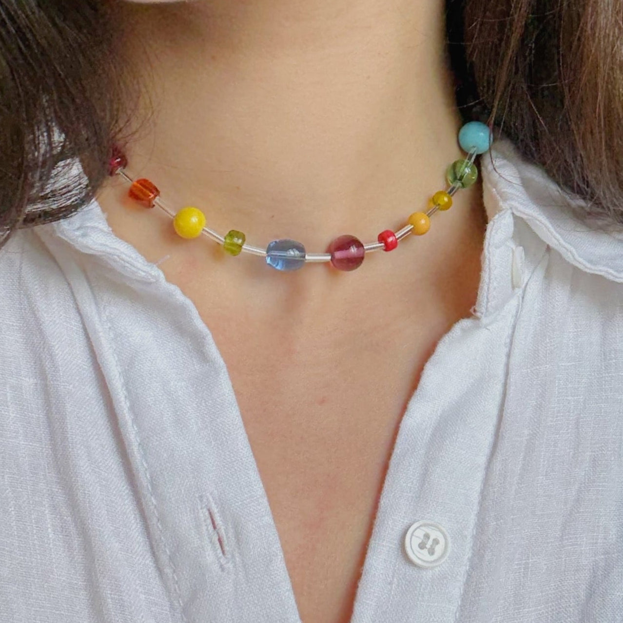 BRILLIANT COLORS NECKLACE