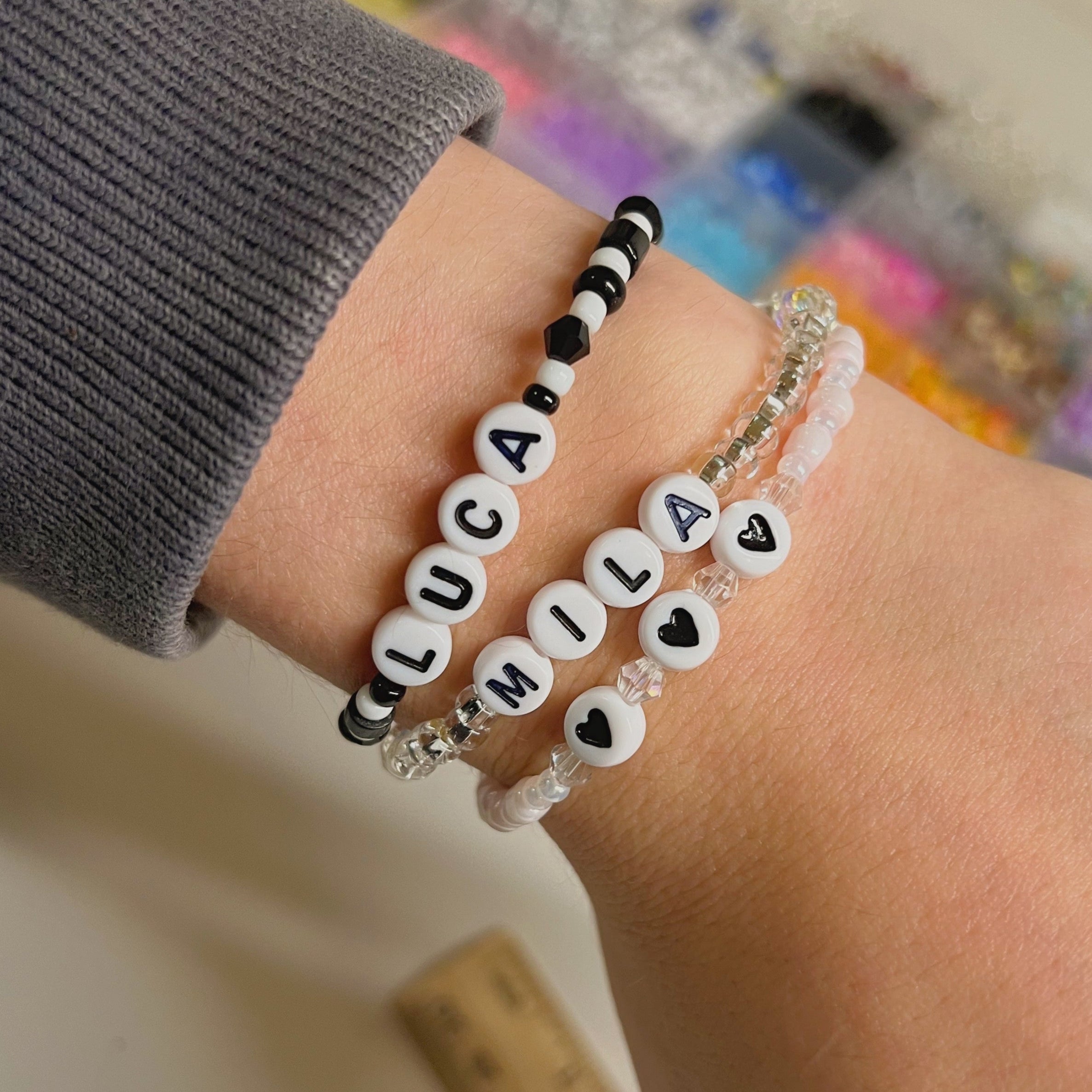 CUSTOM BEADED BRACELET