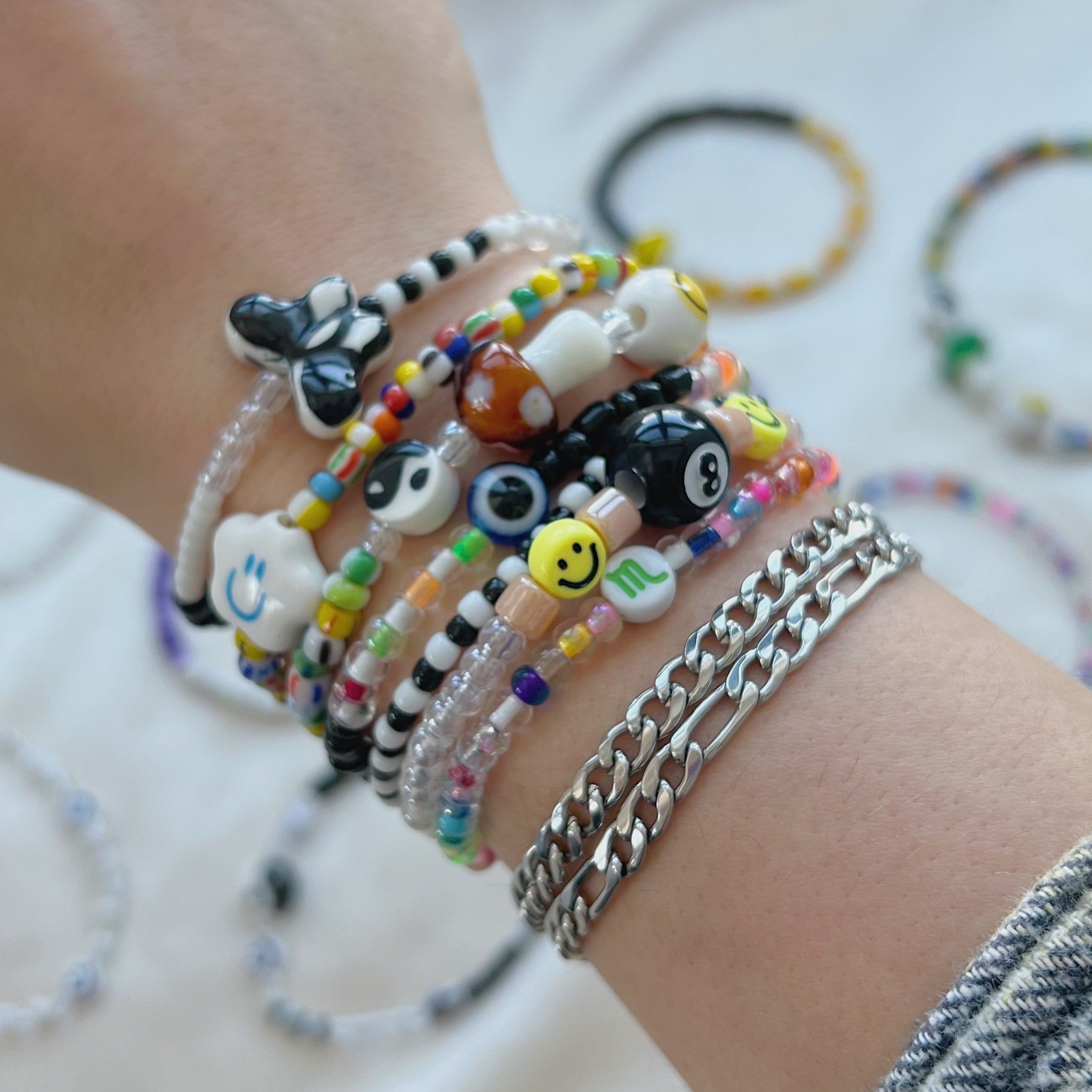CUSTOM BEADED BRACELET