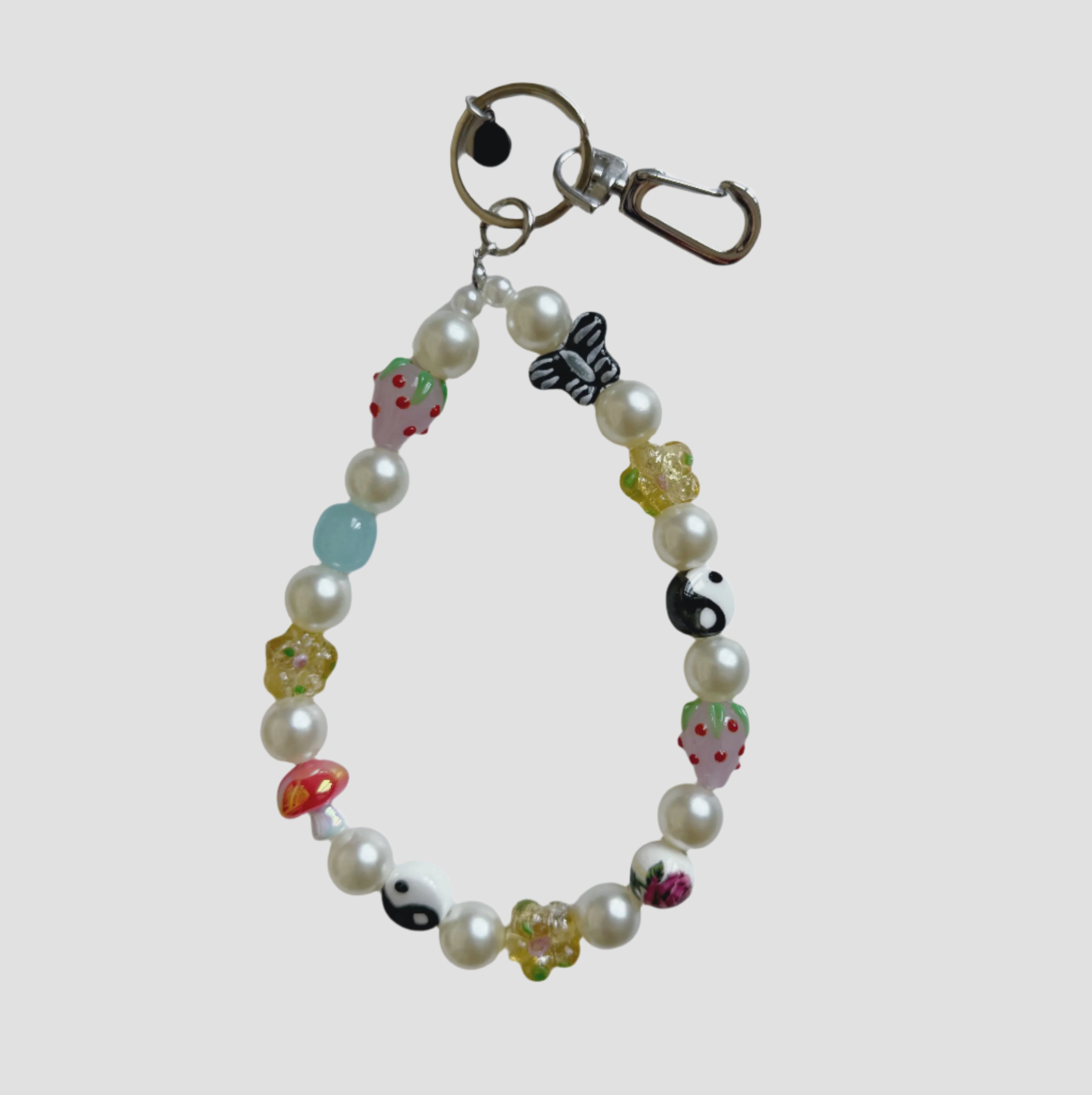 CHUNKY PEARL KEYCHAIN
