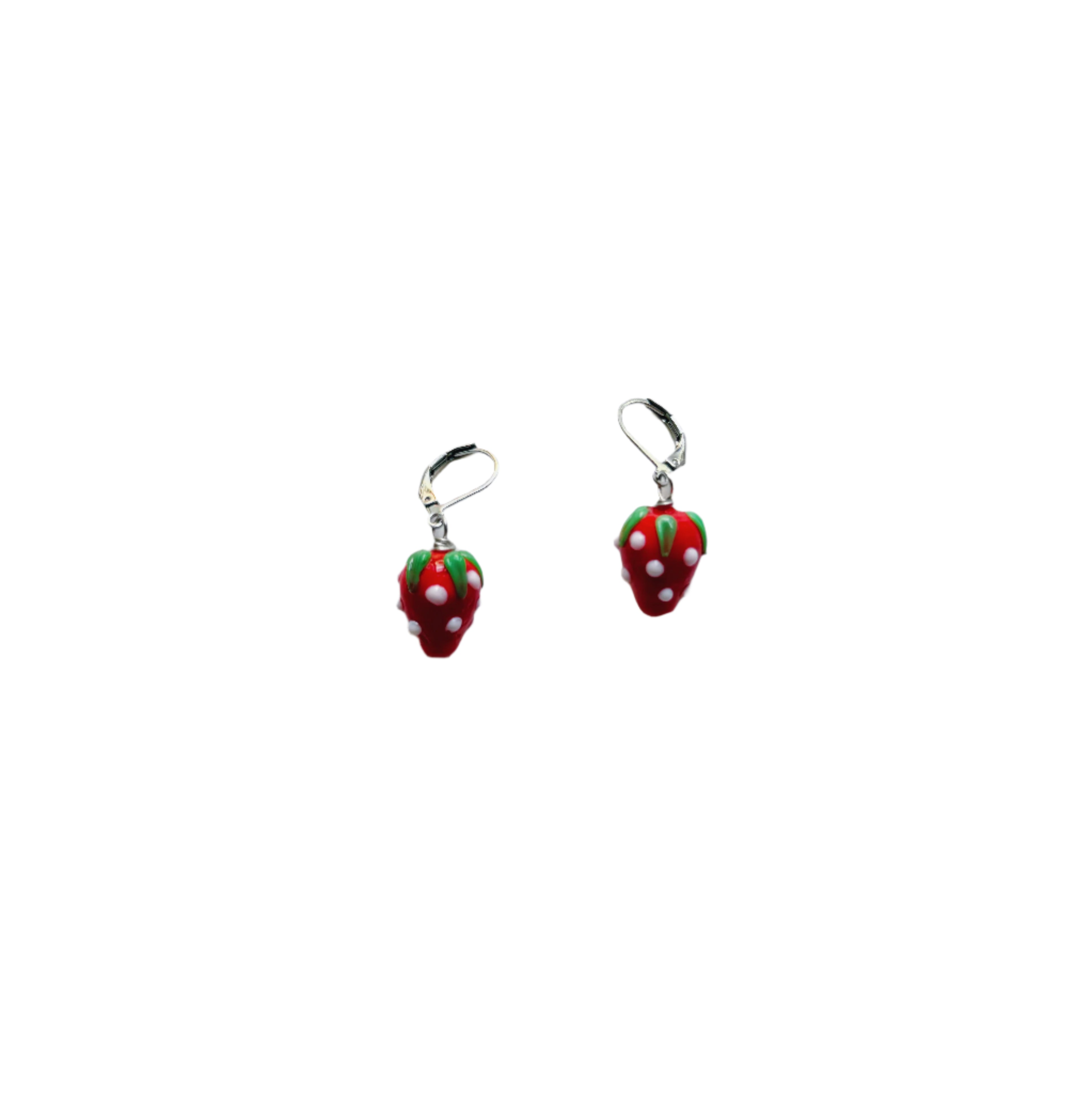 STRAWBERRY EARRINGS