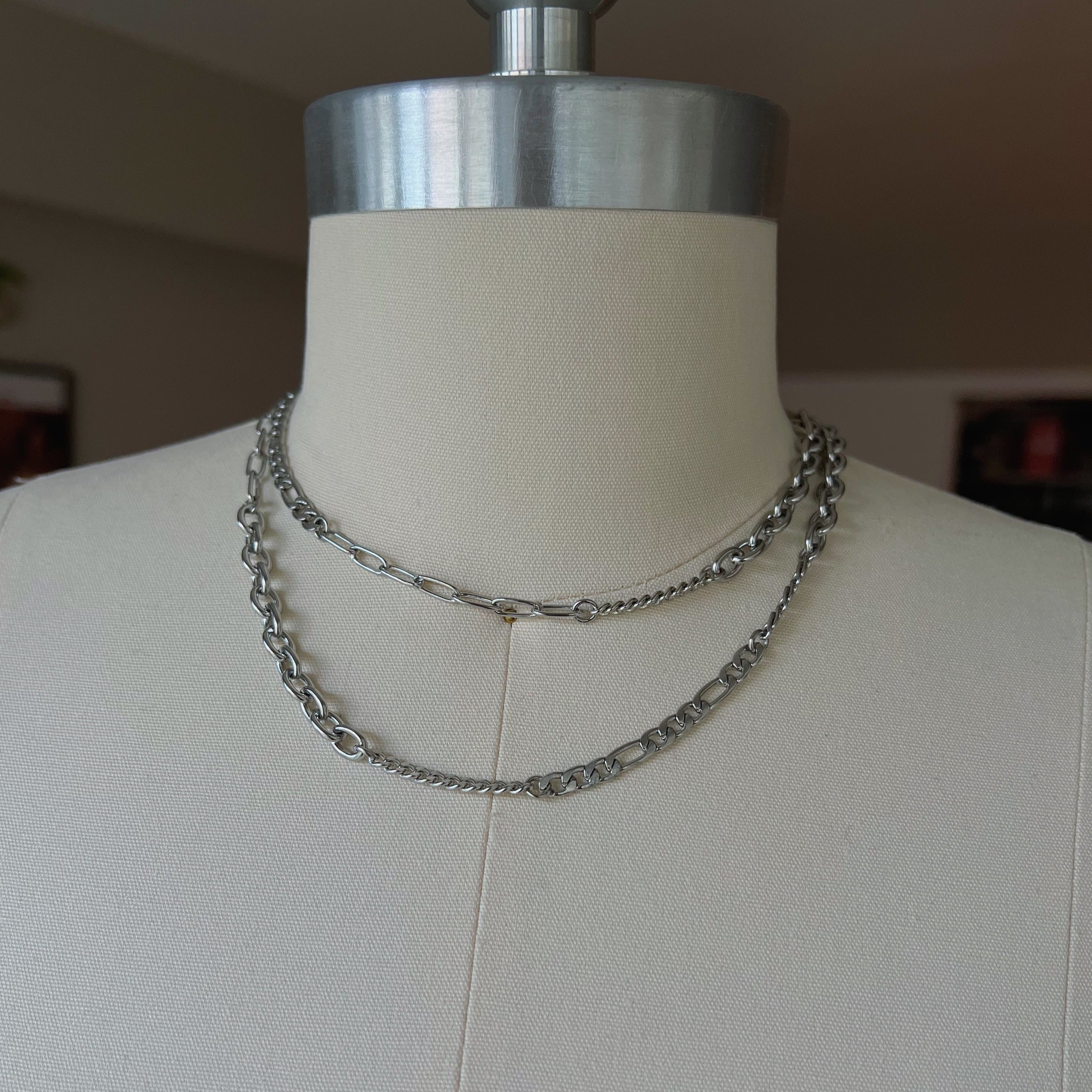 MIXED SILVER CHAIN