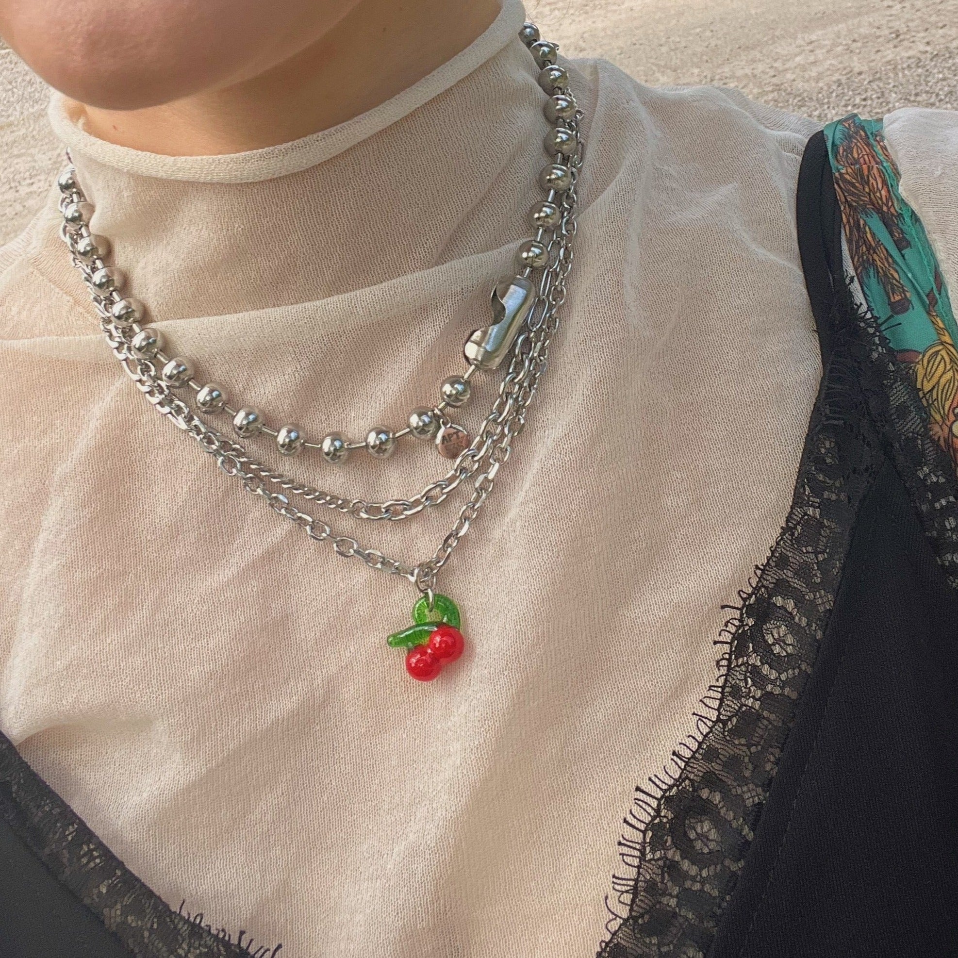 8MM BALL CHAIN NECKLACE