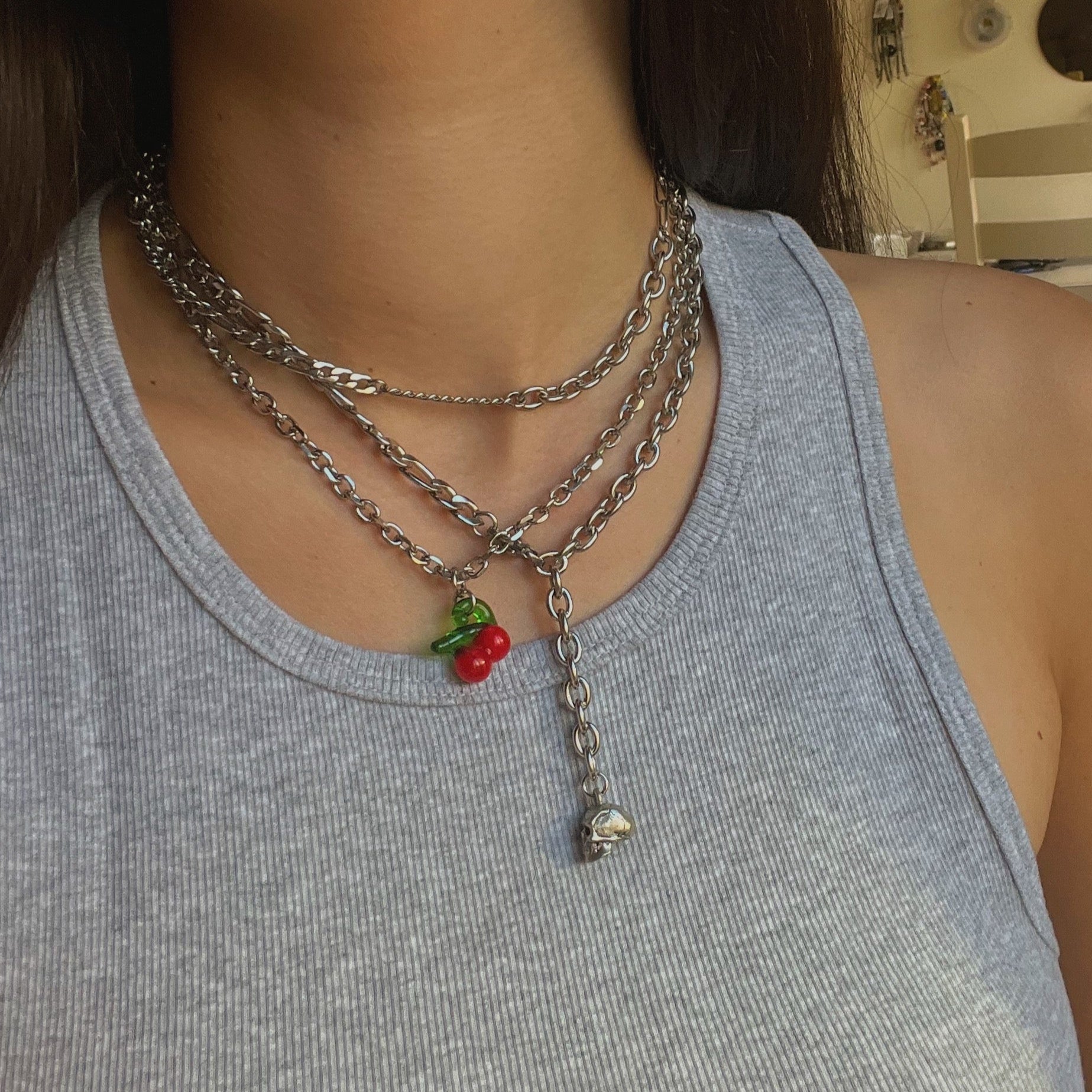 MIXED SILVER CHAIN