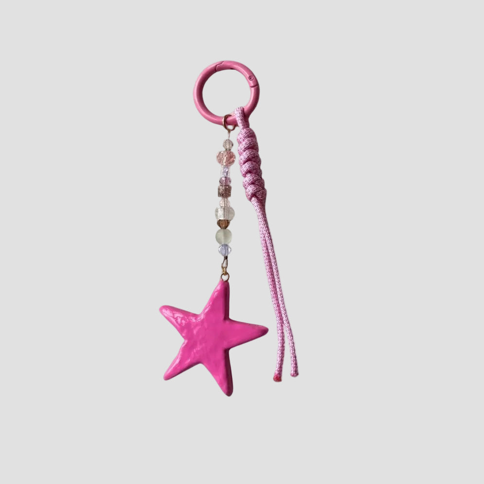 PINK STAR CHARM