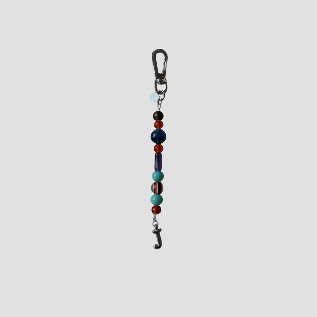 PUNK INITIAL BAG CHARM