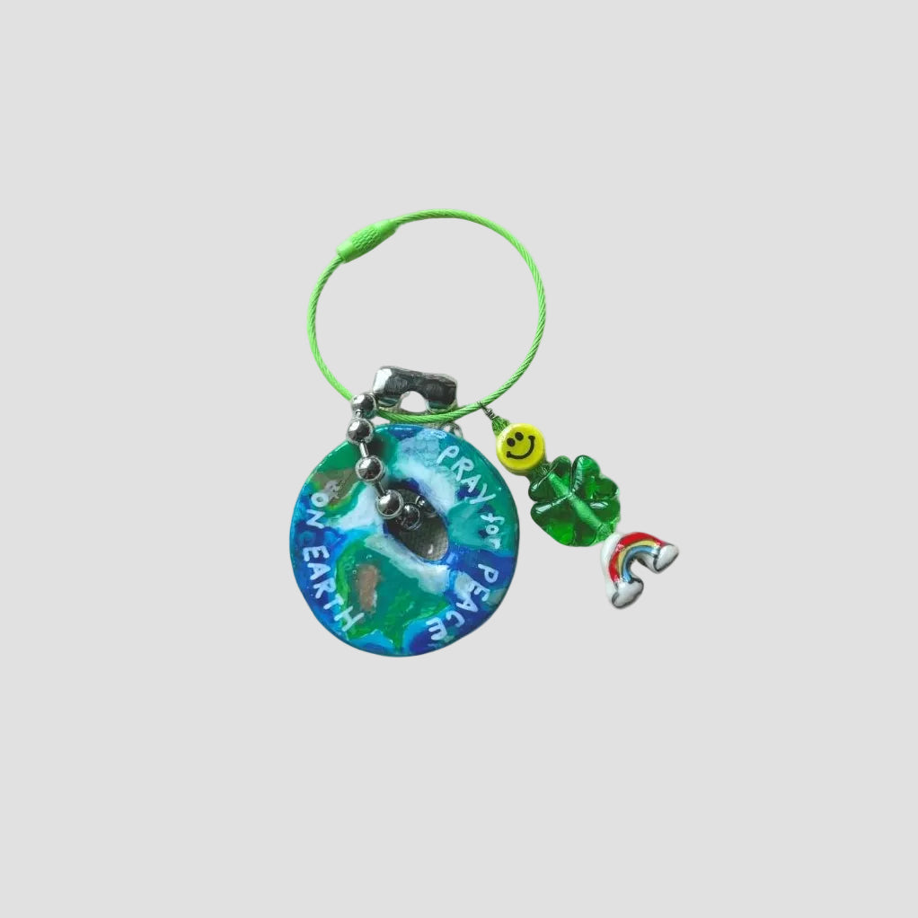 PEACE ON EARTH LOOP CHARM