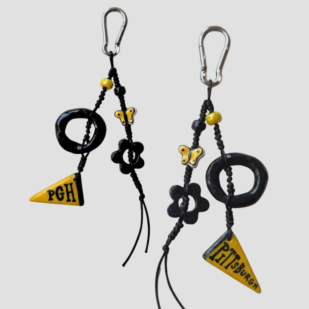 PGH FLAG BAG CHARM