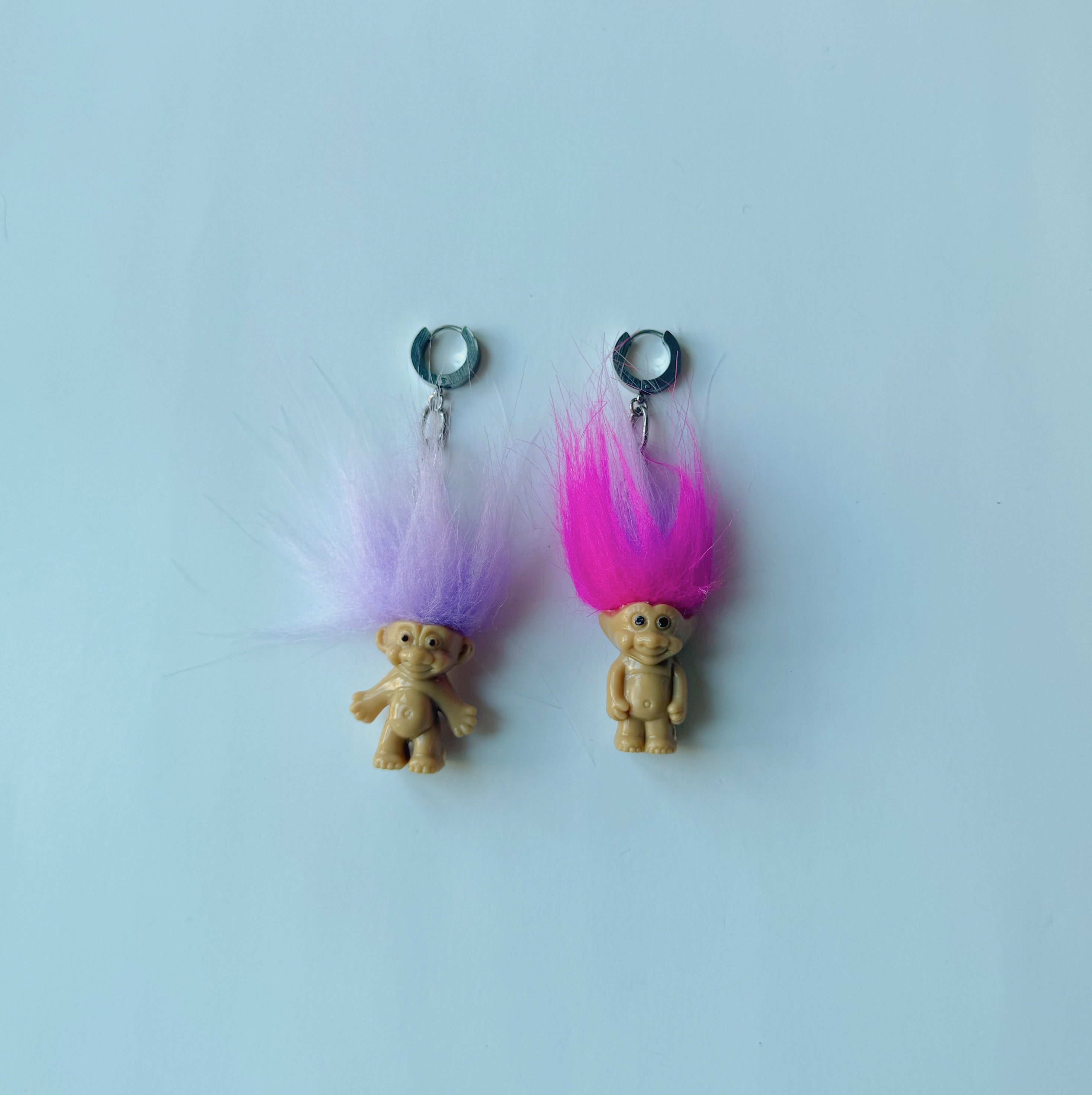 Troll Doll Earrings