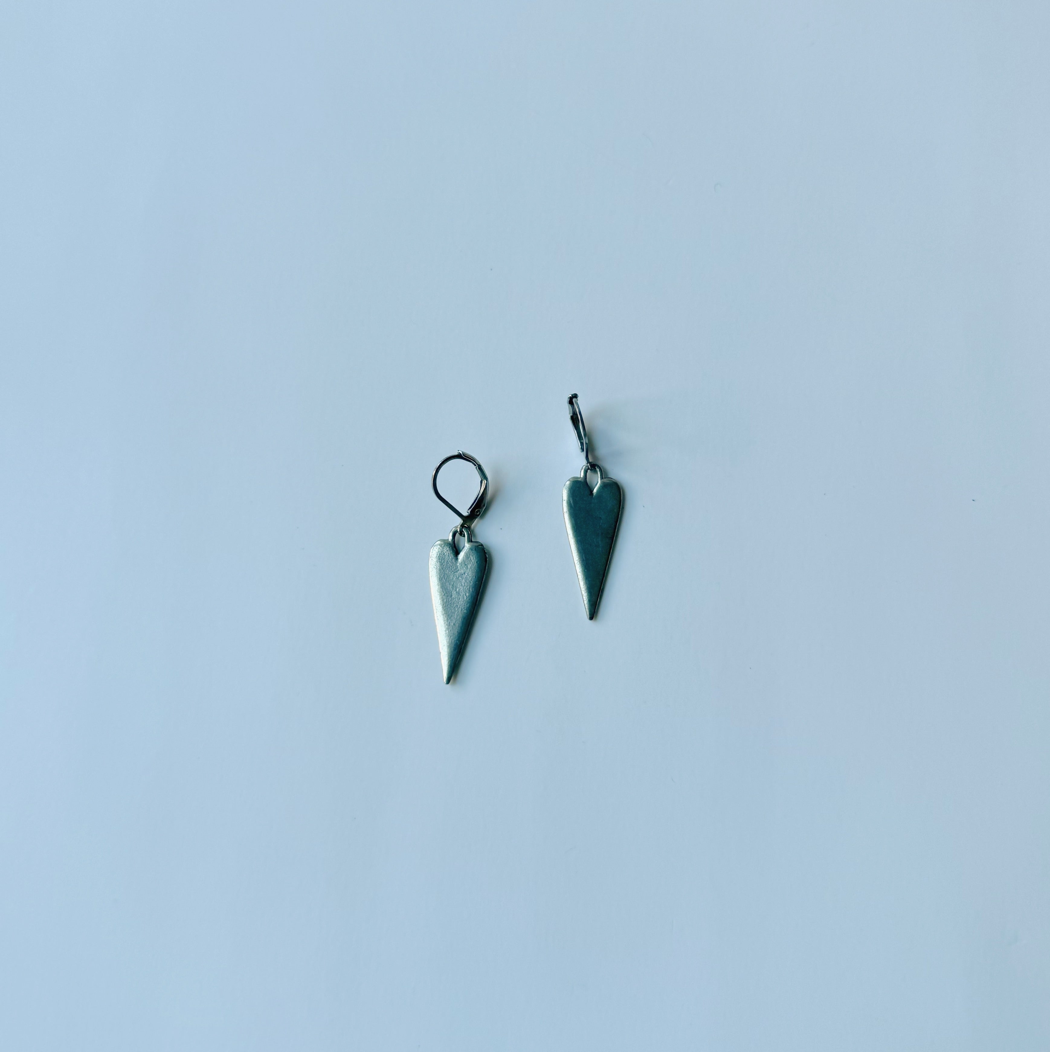 Skinny Heart Earrings