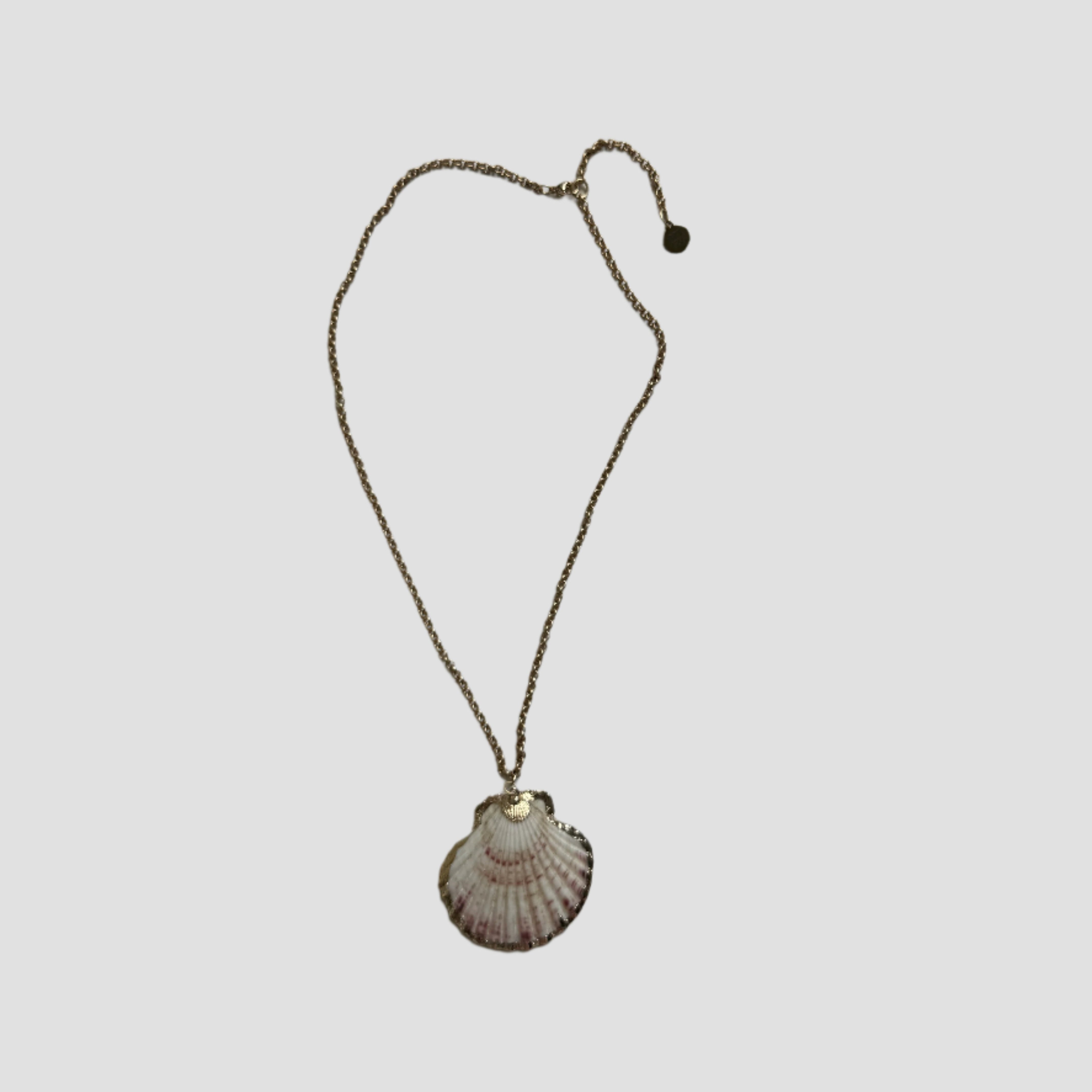 SCALLOP SHELL NECKLACE