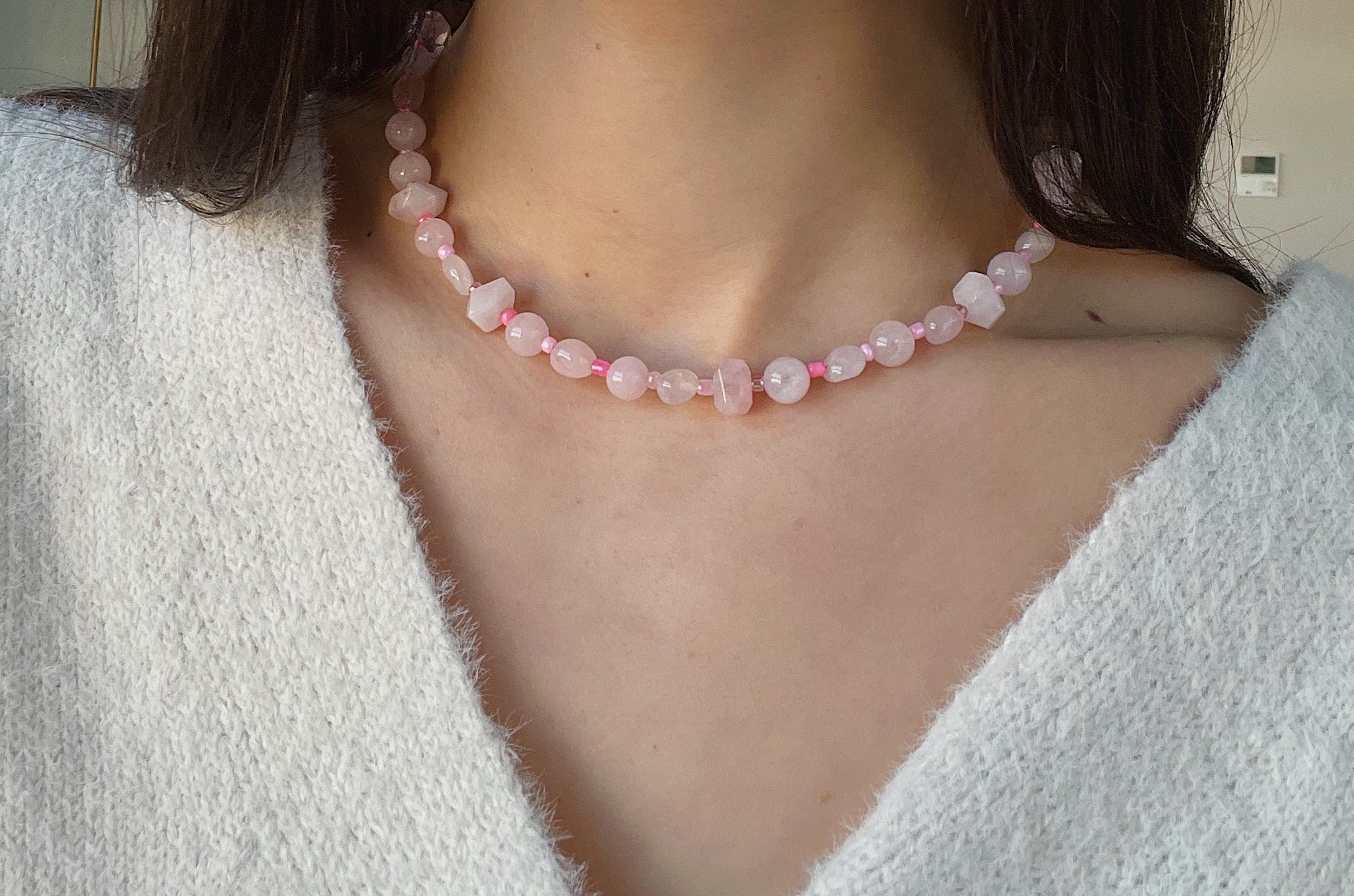 Rose Quartz Necklace